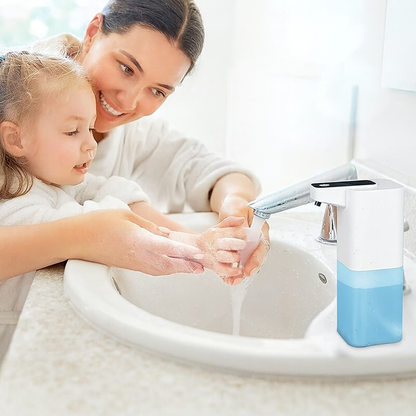 Distributeur de Savon Automatique Sans Contact – Rechargeable USB-C & Capteur Infrarouge