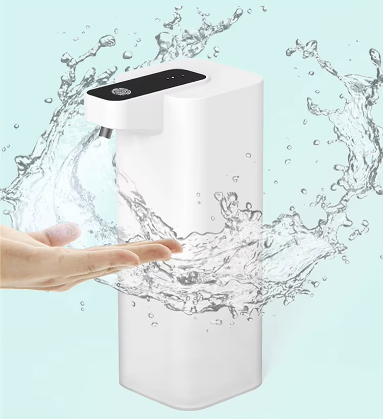 Distributeur de Savon Automatique Sans Contact – Rechargeable USB-C & Capteur Infrarouge